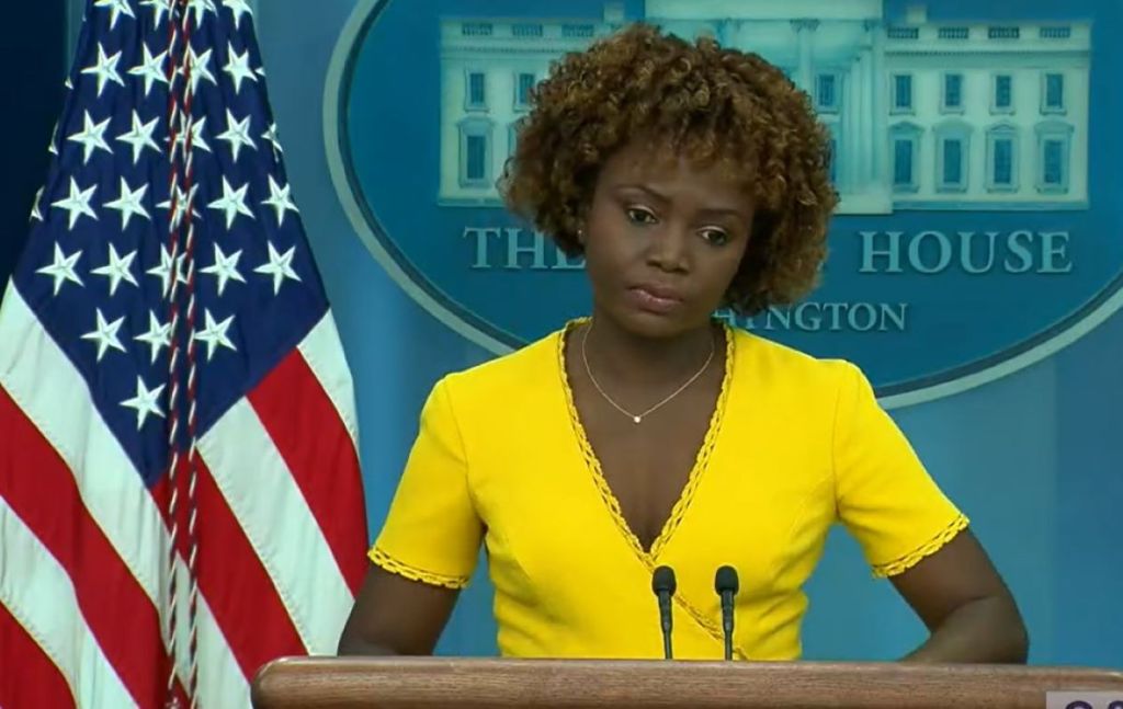 press secretary dodges questions about economy, brushes off explosive allegations against dhs oig